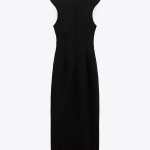 ĐẦM MIDI KHOÉT HAI TAY