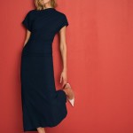 ĐẦM VẢI PHA LEN XẾP NẾP