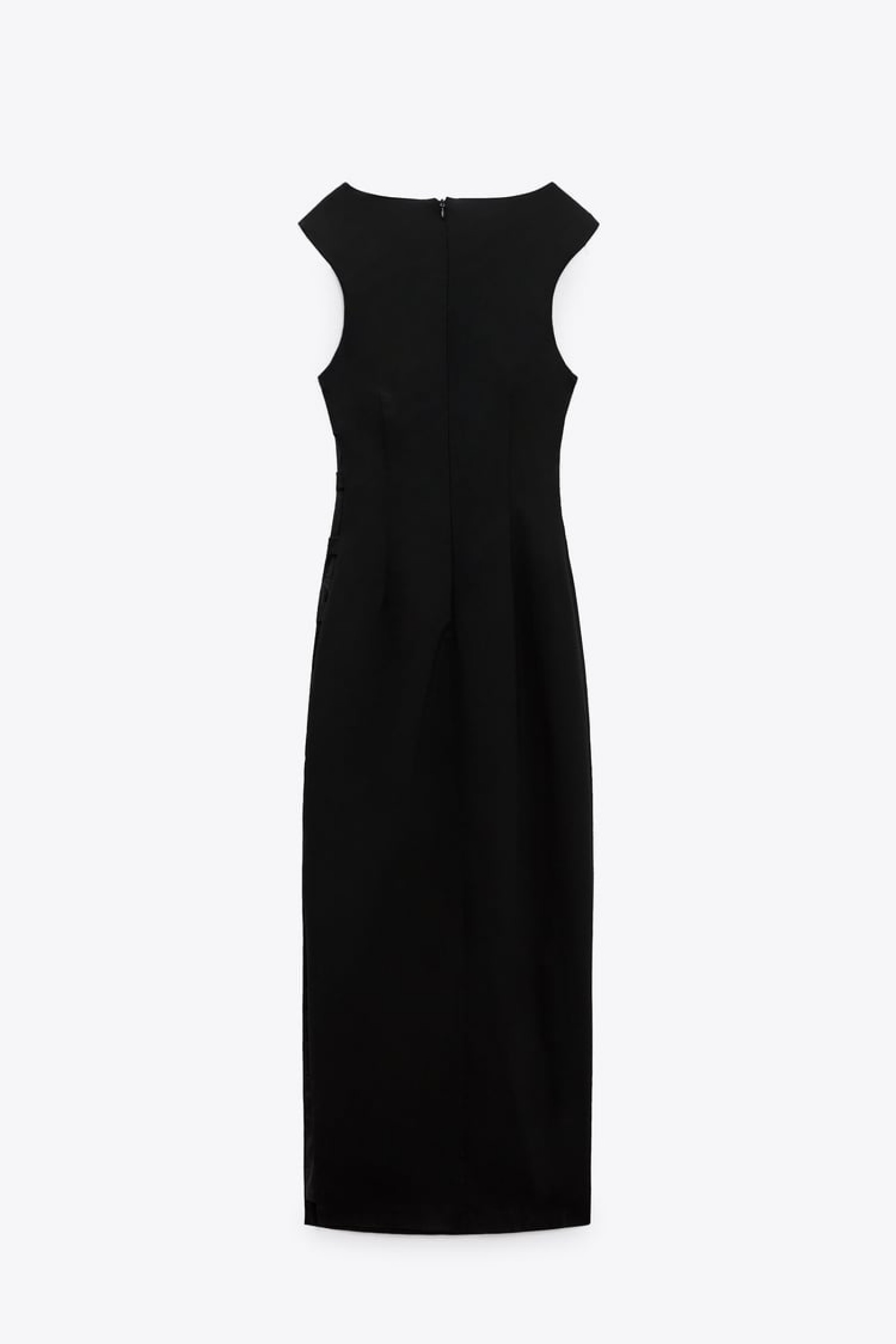 ĐẦM MIDI KHOÉT HAI TAY